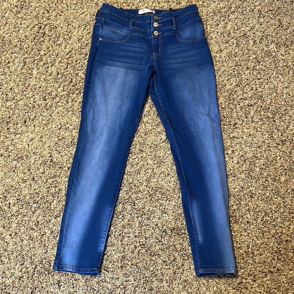 Blue Jeggings